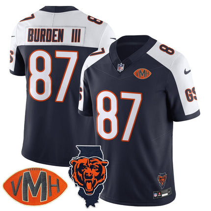 Men's Chicago Bears Honor Virginia Halas McCaskey Jersey - All Stitched CHIBEA_KDZ - KINDOZY