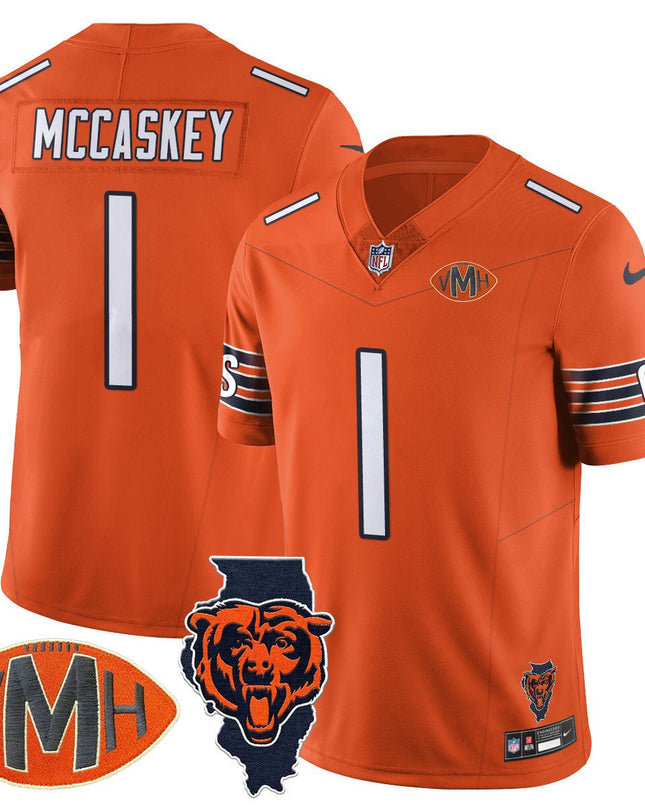 Men's Chicago Bears Honor Virginia Halas McCaskey Jersey - All Stitched CHIBEA_KDZ - KINDOZY