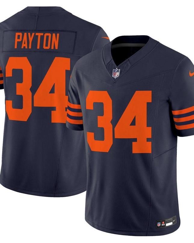 Men's Chicago Bears Throwback Vapor Limited Jersey - All Stitched CHIBEA_KDZ - KINDOZY