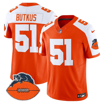 Men's Chicago Bears Throwback Vapor Limited Jersey - All Stitched CHIBEA_KDZ - KINDOZY
