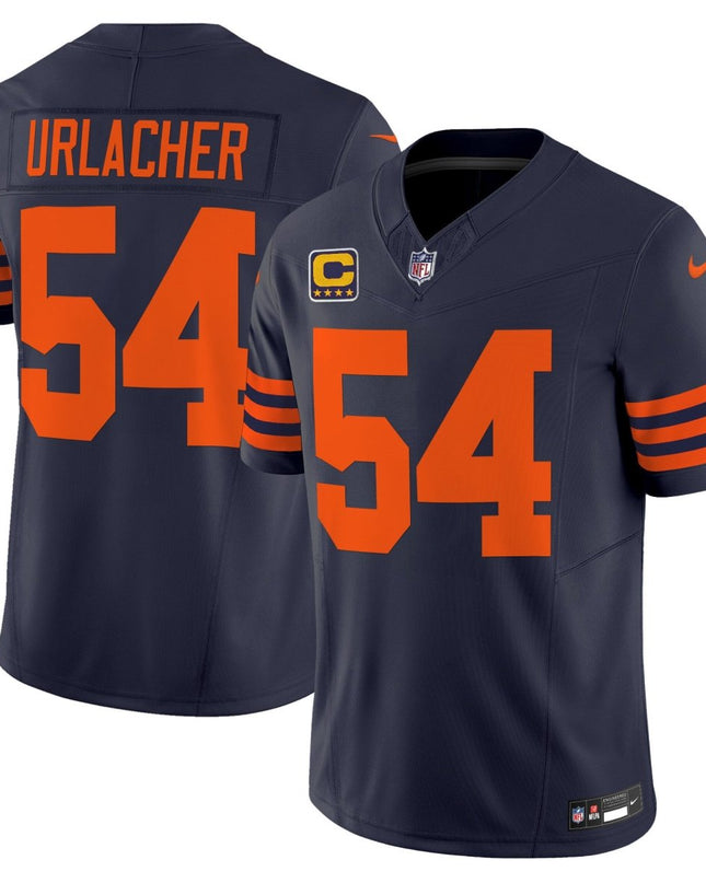 Men's Chicago Bears Throwback Vapor Limited Jersey - All Stitched CHIBEA_KDZ - KINDOZY