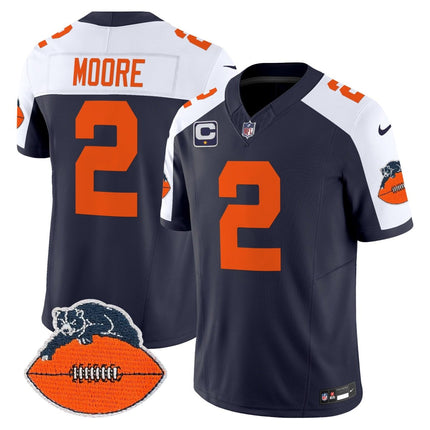 Men's Chicago Bears Throwback Vapor Limited Jersey - All Stitched CHIBEA_KDZ - KINDOZY