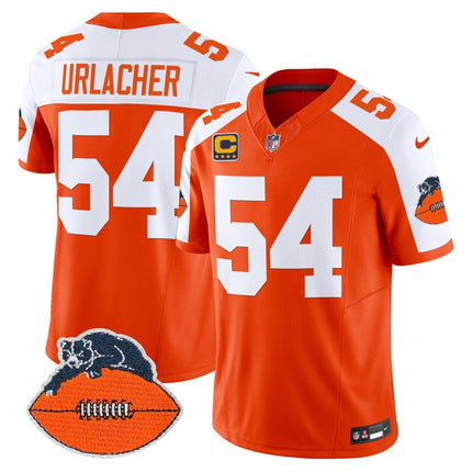 Men's Chicago Bears Throwback Vapor Limited Jersey - All Stitched CHIBEA_KDZ - KINDOZY