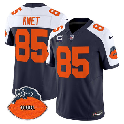 Men's Chicago Bears Throwback Vapor Limited Jersey - All Stitched CHIBEA_KDZ - KINDOZY