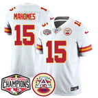 White / Patrick Mahomes - 15 / S