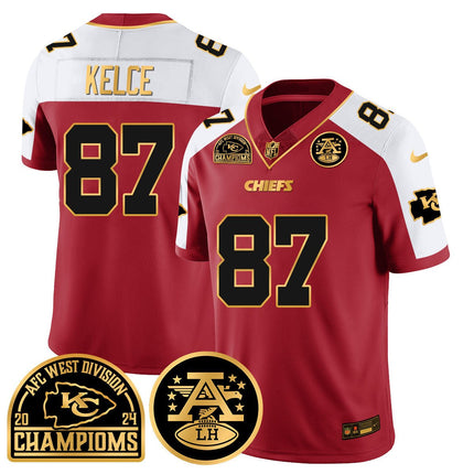Men's Chiefs 2024 AFC West Champs Jersey - All Stitched KCCHI_KDZ - KINDOZY