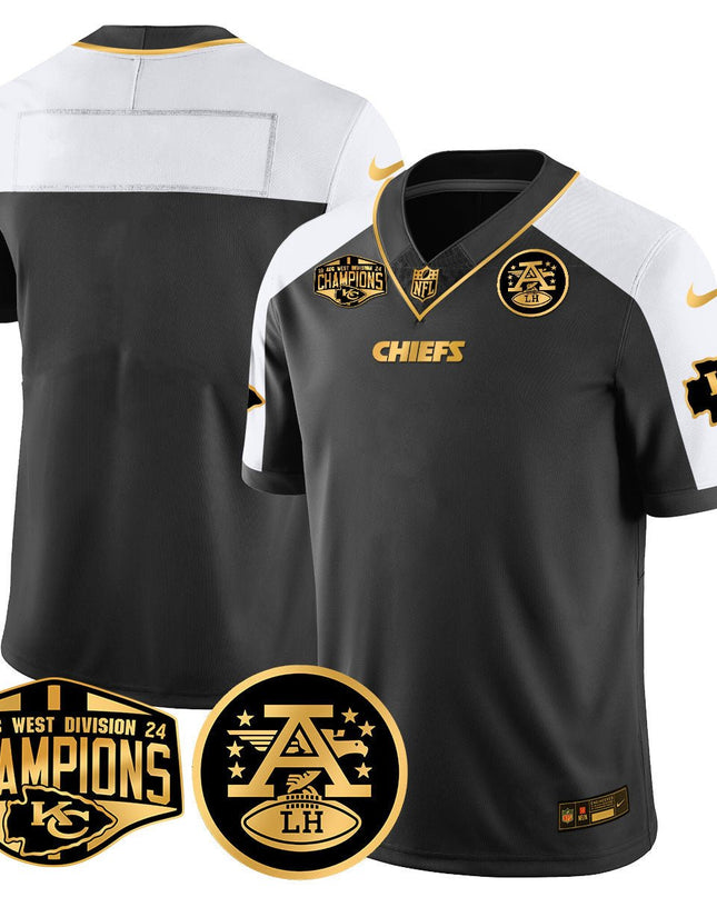 Men's Chiefs 2024 AFC West Champs Jersey - All Stitched KCCHI_KDZ - KINDOZY