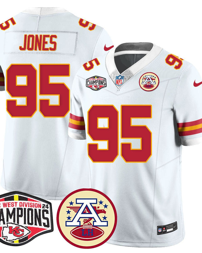Men's Chiefs 2024 AFC West Champs Jersey - All Stitched KCCHI_KDZ - KINDOZY