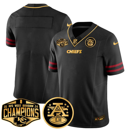 Men's Chiefs 2024 AFC West Champs Jersey - All Stitched KCCHI_KDZ - KINDOZY