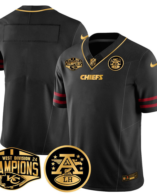 Men's Chiefs 2024 AFC West Champs Jersey - All Stitched KCCHI_KDZ - KINDOZY