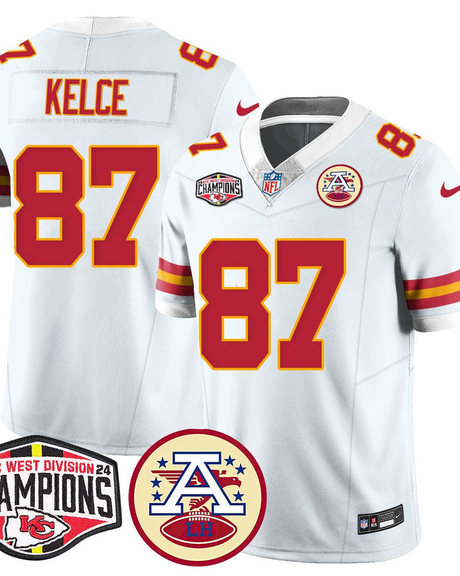 Men's Chiefs 2024 AFC West Champs Jersey - All Stitched KCCHI_KDZ - KINDOZY