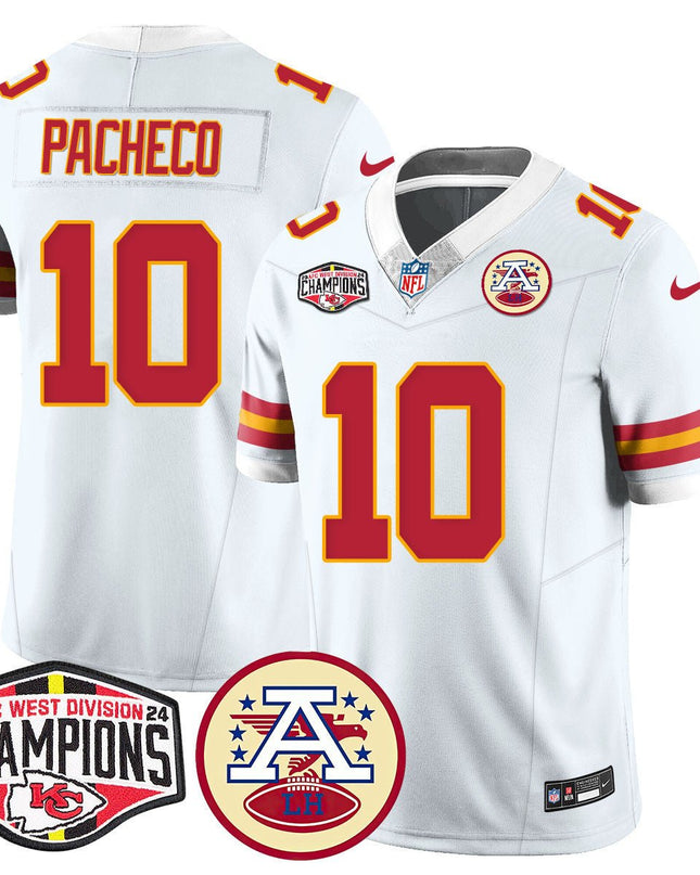 Men's Chiefs 2024 AFC West Champs Jersey - All Stitched KCCHI_KDZ - KINDOZY