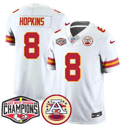 Men's Chiefs 2024 AFC West Champs Jersey - All Stitched KCCHI_KDZ - KINDOZY