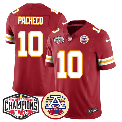 Men's Chiefs 2024 AFC West Champs Jersey - All Stitched KCCHI_KDZ - KINDOZY