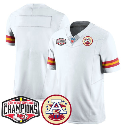 Men's Chiefs 2024 AFC West Champs Jersey - All Stitched KCCHI_KDZ - KINDOZY