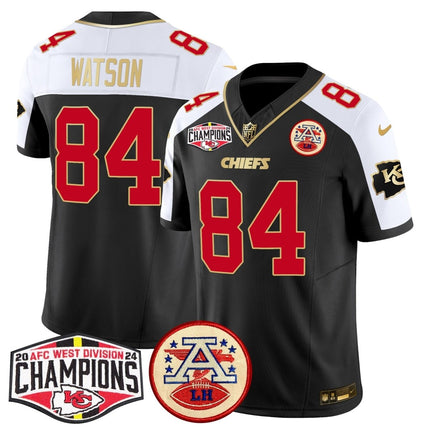 Men's Chiefs 2024 AFC West Division Champions Patch Vapor Limited Jersey - All Stitched KCCHI_KDZ - KINDOZY