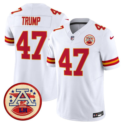 Men's Chiefs 2024 Lamar Hunt Patch Vapor Limited Jersey - All Stitched KCCHI_KDZ - KINDOZY