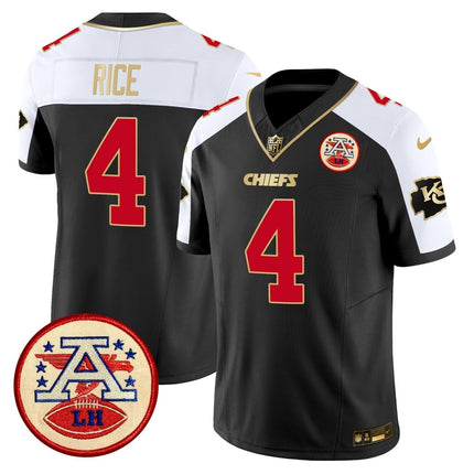 Men's Chiefs 2024 Lamar Hunt Patch Vapor Limited Jersey - All Stitched KCCHI_KDZ - KINDOZY