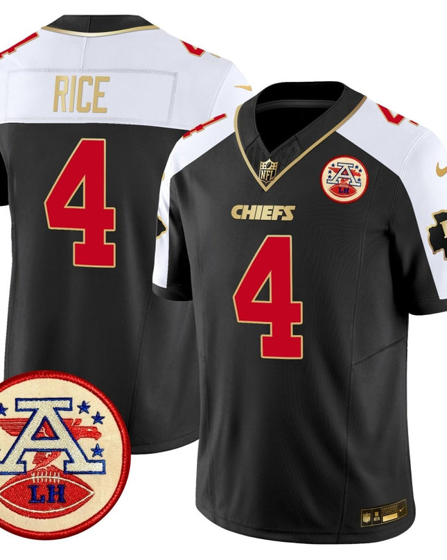 Men's Chiefs 2024 Lamar Hunt Patch Vapor Limited Jersey - All Stitched KCCHI_KDZ - KINDOZY