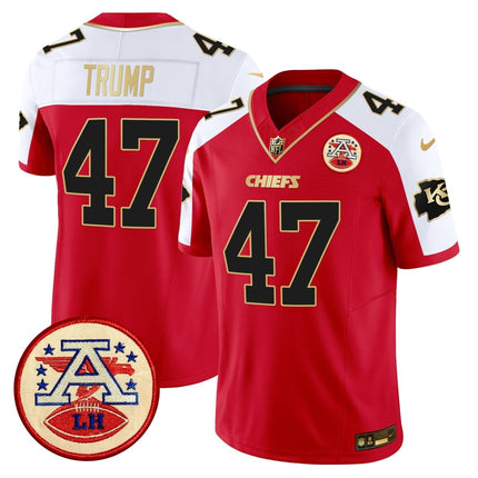 Men's Chiefs 2024 Lamar Hunt Patch Vapor Limited Jersey - All Stitched KCCHI_KDZ - KINDOZY