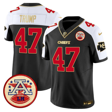 Men's Chiefs 2024 Lamar Hunt Patch Vapor Limited Jersey - All Stitched KCCHI_KDZ - KINDOZY