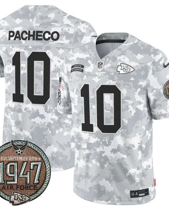 Men's Chiefs 2024 Salute to Service Establishment Year Patch Vapor Limited Jersey - All Stitched KCCHI_KDZ - KINDOZY