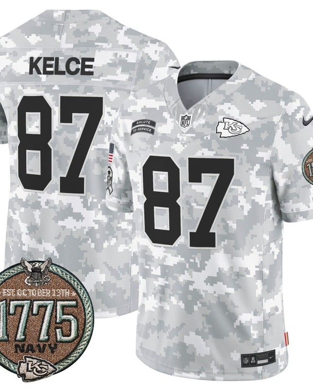 Men's Chiefs 2024 Salute to Service Establishment Year Patch Vapor Limited Jersey - All Stitched KCCHI_KDZ - KINDOZY