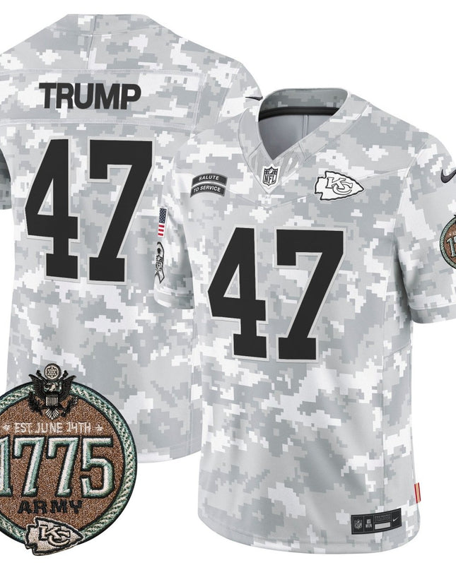 Men's Chiefs 2024 Salute to Service Establishment Year Patch Vapor Limited Jersey - All Stitched KCCHI_KDZ - KINDOZY