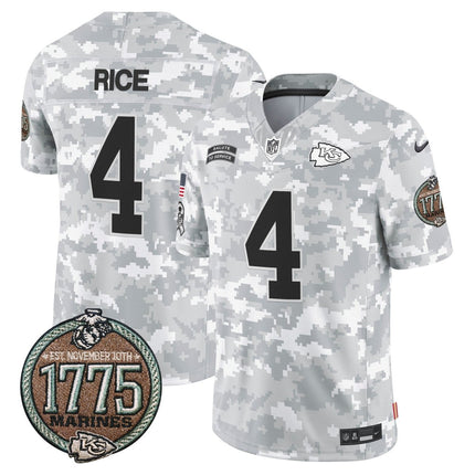 Men's Chiefs 2024 Salute to Service Establishment Year Patch Vapor Limited Jersey - All Stitched KCCHI_KDZ - KINDOZY