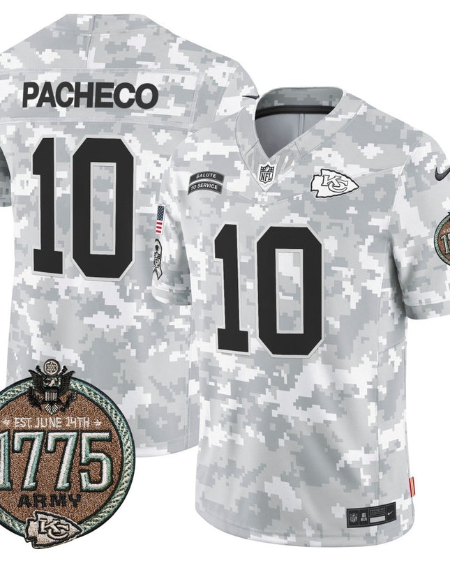 Men's Chiefs 2024 Salute to Service Establishment Year Patch Vapor Limited Jersey - All Stitched KCCHI_KDZ - KINDOZY