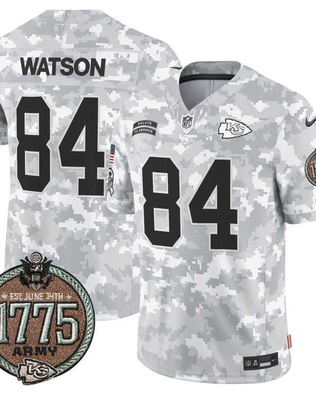 Men's Chiefs 2024 Salute to Service Establishment Year Patch Vapor Limited Jersey - All Stitched KCCHI_KDZ - KINDOZY