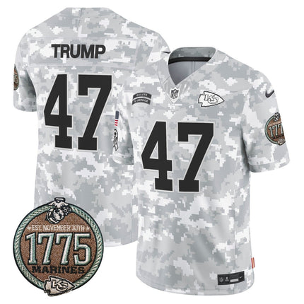 Men's Chiefs 2024 Salute to Service Establishment Year Patch Vapor Limited Jersey - All Stitched KCCHI_KDZ - KINDOZY