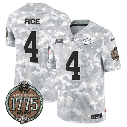 Men's Chiefs 2024 Salute to Service Establishment Year Patch Vapor Limited Jersey - All Stitched KCCHI_KDZ - KINDOZY