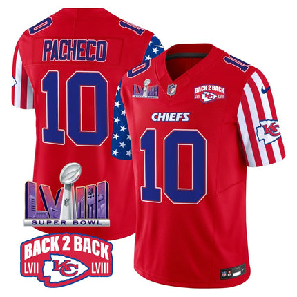 Men's Chiefs American Style Vapor Limited Jersey - All Stitched KCCHI_KDZ - KINDOZY