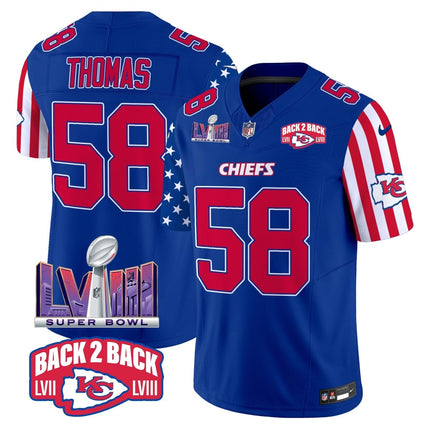 Men's Chiefs American Style Vapor Limited Jersey - All Stitched KCCHI_KDZ - KINDOZY