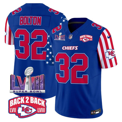 Men's Chiefs American Style Vapor Limited Jersey - All Stitched KCCHI_KDZ - KINDOZY