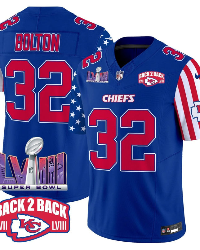 Men's Chiefs American Style Vapor Limited Jersey - All Stitched KCCHI_KDZ - KINDOZY