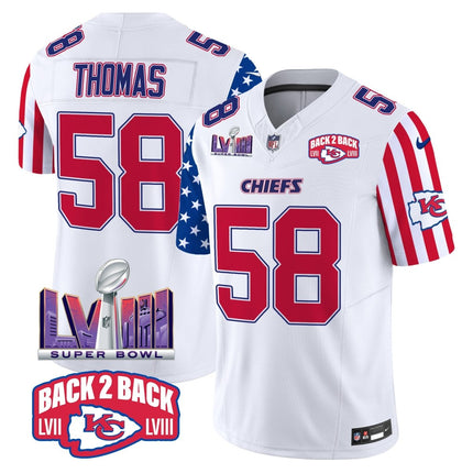 Men's Chiefs American Style Vapor Limited Jersey - All Stitched KCCHI_KDZ - KINDOZY