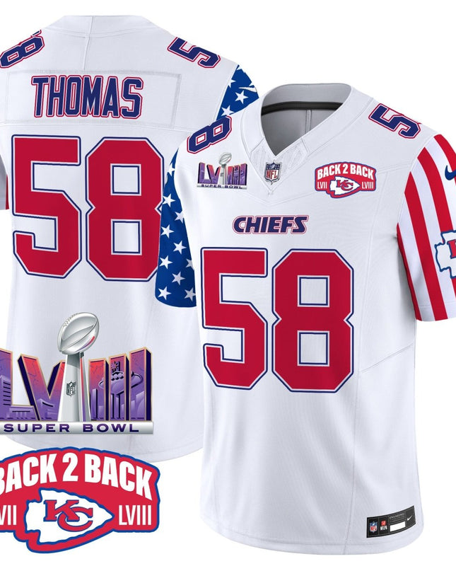 Men's Chiefs American Style Vapor Limited Jersey - All Stitched KCCHI_KDZ - KINDOZY