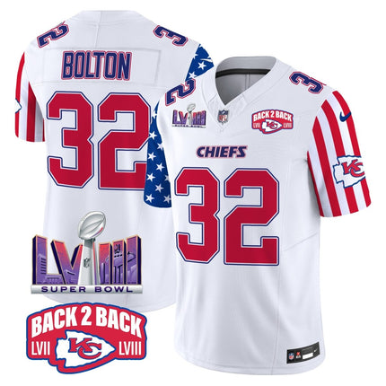 Men's Chiefs American Style Vapor Limited Jersey - All Stitched KCCHI_KDZ - KINDOZY