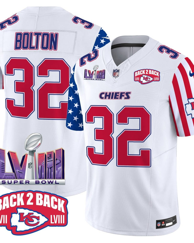 Men's Chiefs American Style Vapor Limited Jersey - All Stitched KCCHI_KDZ - KINDOZY