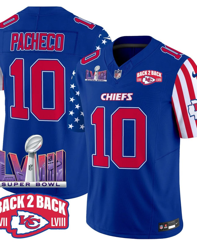 Men's Chiefs American Style Vapor Limited Jersey - All Stitched KCCHI_KDZ - KINDOZY