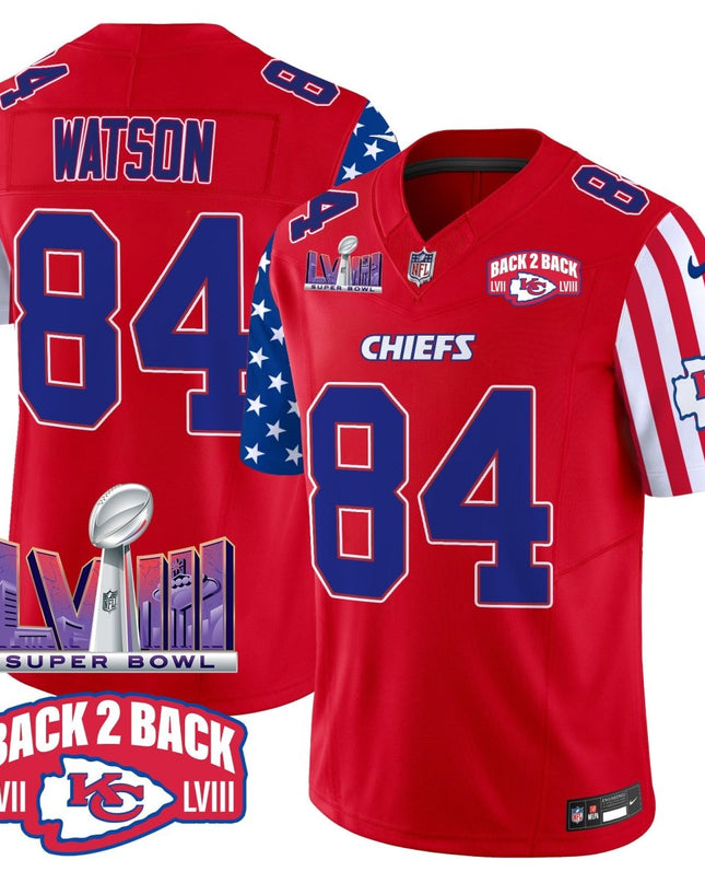 Men's Chiefs American Style Vapor Limited Jersey - All Stitched KCCHI_KDZ - KINDOZY