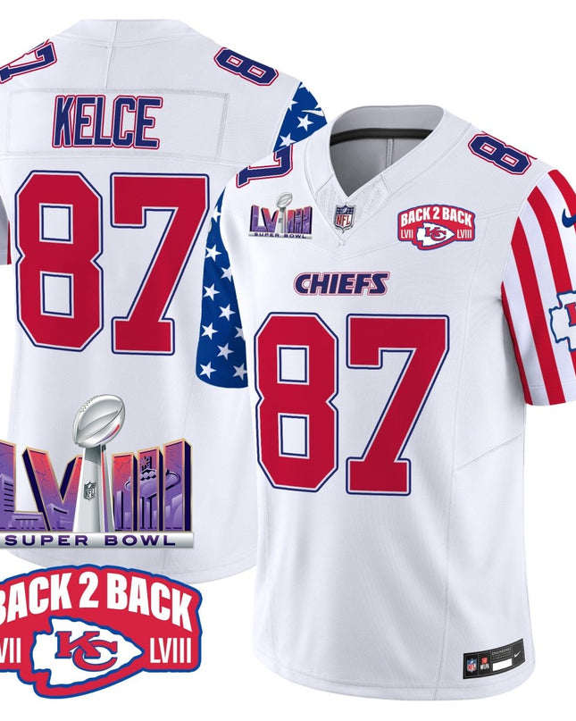Men's Chiefs American Style Vapor Limited Jersey - All Stitched KCCHI_KDZ - KINDOZY