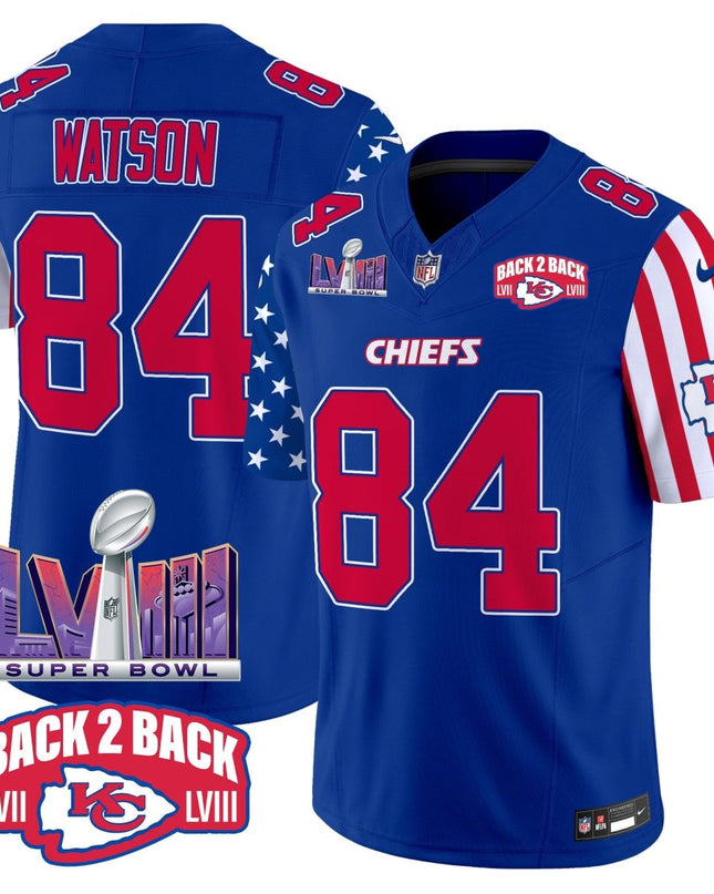 Men's Chiefs American Style Vapor Limited Jersey - All Stitched KCCHI_KDZ - KINDOZY