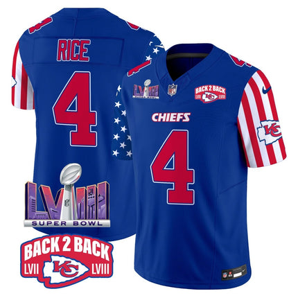 Men's Chiefs American Style Vapor Limited Jersey - All Stitched KCCHI_KDZ - KINDOZY