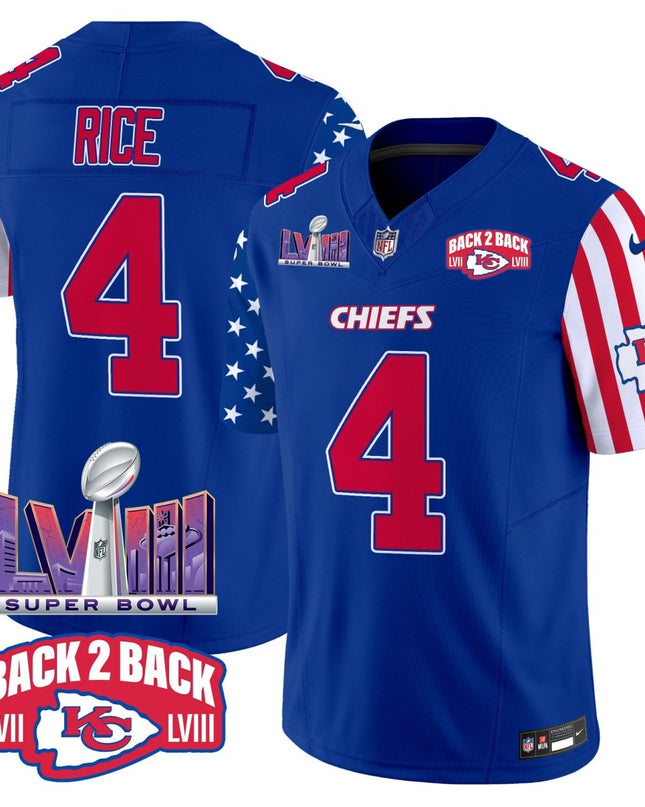 Men's Chiefs American Style Vapor Limited Jersey - All Stitched KCCHI_KDZ - KINDOZY