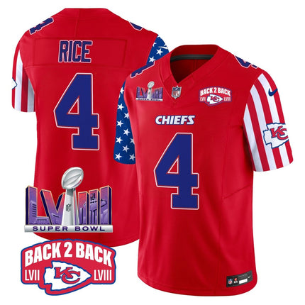 Men's Chiefs American Style Vapor Limited Jersey - All Stitched KCCHI_KDZ - KINDOZY