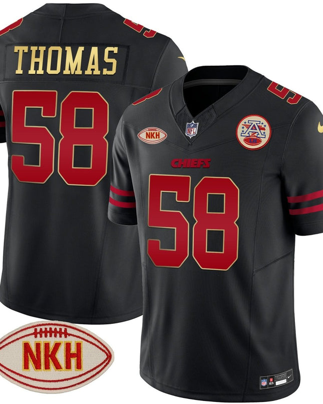 Men's Chiefs NKH Patch 2023 Vapor Limited Jersey - All Stitched KCCHI_KDZ - KINDOZY