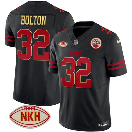 Men's Chiefs NKH Patch 2023 Vapor Limited Jersey - All Stitched KCCHI_KDZ - KINDOZY